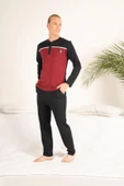 Estiva 23407 Erkek Kışlık Yuvarlak Yaka Penye Pijama Takımı - 7