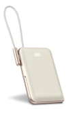 URR Dahili Type-C Kablolu Dijital Göstergeli 10.000 mAh Kablosuz Şarj Magsafe Powerbank - 1