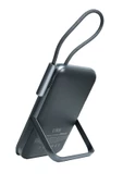 URR Dahili Type-C Kablolu Dijital Göstergeli 10.000 mAh Kablosuz Şarj Magsafe Powerbank - 3