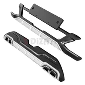 S-Dizayn Kia Sportage Ön ve Arka Tampon Koruma Difüzör Seti 2022 Üzeri A+ Kalite thumbnail 3