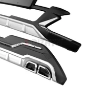 S-Dizayn Kia Sportage Ön ve Arka Tampon Koruma Difüzör Seti 2022 Üzeri A+ Kalite thumbnail 4