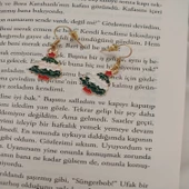 Mineli Çam Ağacı Küpe - 3