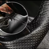 Fiat Linea Doblo- Fiorino Punto Tuşlu Araca Özel Dikmeli Direksiyon Kılıfı AÇIKLAMAMIZI OKUYUNUZ thumbnail 6