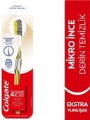 Colgate Dıs Macunu Total Antı Tartar 75 ml + Colgate Mikro Ince Advanced Manuel Diş Fırçası 1+1 thumbnail 3
