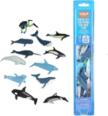Wild Republic Whales & Dolphins Nature Tube 12 pcs. 20828 thumbnail 1