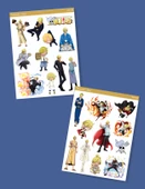 Vinsmoke Sanji - one piece 2li sticker etiket seti Anime çıkartmaları -Etiket Kağıdı - 3
