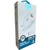 38W PD + USB + C-C Kablo Şarj Aleti Arbaks ARB-016 - 1