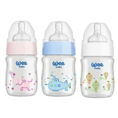Wee Baby Klasik Plus Geniş Ağızlı Isıya Dayanıklı Cam Biberon 180ML - 1