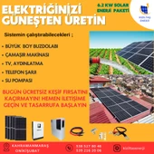 BÜYÜK BOY BUZDOLABI SOLAR ENERJİ PAKETİ 6.2 KW - 1