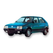 Skoda Favorit 1993-1994-1995 Sol Ön Kapı Cam Mekanizması - 2