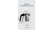 NewLife Cam Demlik 900ML - 2