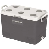 IcePeak CoolCraft 46 Buzluk 41.6 Litre Antrasit thumbnail 2