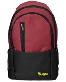 Yuga Dört Gözlü Sırt Çantası Bordo - 1