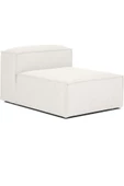 CARBONE Soft Köşe Takımı , Kanepe , Ofis Koltukları , 4 Modül Krem Kadife Babyface - 8