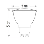 CATA 7W GU-10 LED Ampul Yeşil CAT CT-4215Y - 4