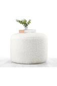 CARBONE DESİN Puf Bench ,Puffy ,Puf Tedy Kumas ,Ayak Ucu Puf ,Ayak - 5