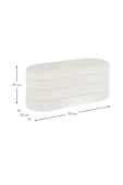 CARBONE DESİN Relax Teddy Bench, PUF, ayak ucu , bench - 7