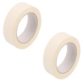 2 Adet Maskeleme Bandı Boya Bandı 24mm X 25m  Kağıt Bant - 1