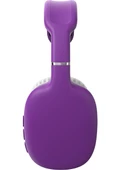 SNOPY  SN-BT43, Mor, Bluetooth 5.3, Kablosuz, Ayarlanabilir Kafa Bandi, 5saat Çalma Süresi, 15mt Algilama Mesafesi, Microfonlu Kulaklik - 2