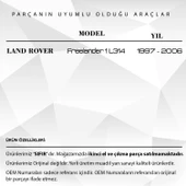  Land Rover Freelander 1 için Sunroof Motor Göbek Dişlisi - 2