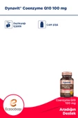 Dynavit Coenzyme Q10 100 Mg 30 Yumuşak Kapsül thumbnail 4