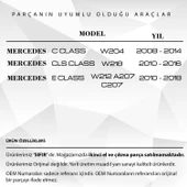 Mercedes W204 W218 W212 Sunroof Açma GRİ Düğme Kapağı 21290010239 - 2
