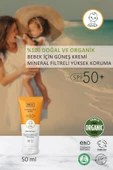 Incia %100 Doğal Bebek Güneş Kremi-leke Karşıtı Mineral Filtreli Yüksek Koruma 50spf Uva Uvb 50ml - 2
