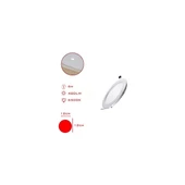 LEVA LED PANEL YUVARLAK SLIM SIVA ALTI 15W BEYAZ I - 1