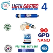 LİGHT GASTRO PLUS SİYAH MONTAJ DAHİL 12 LİTRE 7 FİLTRE 14 AŞAMA SU ARITMA CİHAZI thumbnail 5