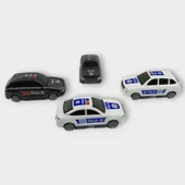 Çek Bırak TOGG Polis Arabası - 4lü Set - 2