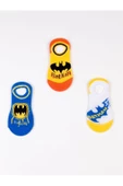 Batman Lisanslı 3 Çift Çocuk Sneakers Çorap 19817 - 1