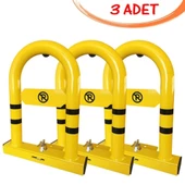 Otopark Bariyeri Ostim Master Gömme Kilitli Yatar Park Bariyeri Direği (3 ADET) - 2