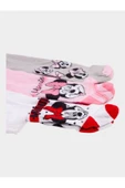 Minnie Mouse Disney Minnie Mouse Lisanslı Kız Bebek 3 Adet Külotlu Çorap 19035 - 2