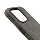 Iphone 15 Pro Max Fortis Kamuflaj Kılıf - Gri Gri - 3
