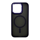 Iphone 15 Pro Max Toland MagSafe Kılıf - Mor  Mor - 1