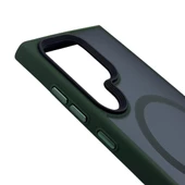 Samsung S24 Ultra Solis MagSafe Kılıf - Yeşil  Yeşil - 2