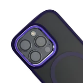 Iphone 15 Pro Max Toland MagSafe Kılıf - Mor  Mor - 4