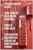 MAYBELLİNE NEW YORK SUPER STAY VİNYL INK UZUN SÜRE KALICI LİKİT PARLAK RUJ 110 AWESTRUCK - 6