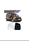 Doblo 3 Kasa Sol Dış Ayna Camı Sürücü Tarafı Mekanik Tip 71765379 M3480 - 3