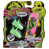 HPG21 Hot Wheels Skate Neon Temalı Parmak Kaykay ve Ayakkabı Paketleri - 8