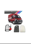 Fiat Ducato 3 Kasa Sol Dış Ayna Üst Camı Sürücü Tarafı Isıtmalı M3333B - 3