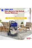 CLEANVAC EWD803 SANAYİ TİPİ HALI KOLTUK YIKAMA MAKİNASI 4 MOTORLU - 1