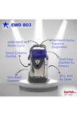 CLEANVAC EWD803 SANAYİ TİPİ HALI KOLTUK YIKAMA MAKİNASI 4 MOTORLU - 2
