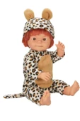 BEBELOU HAYVAN KOSTÜMLÜ BEBEK SET 40CM - 4