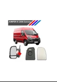Citroen Jumper 3 Sol Dış Ayna Üst Camı Sürücü Tarafı Isıtmalı M3333B - 1