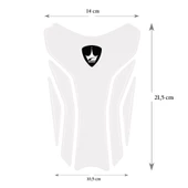 Grippatch Ducati, Mv Agusta ile Uyumlu Universal Şeffaf Tank Pad GT07 - 2