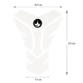 Grippatch Yamaha, BMW, Honda ile Uyumlu Universal Şeffaf Tank Pad GT06 - 2