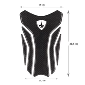 Grippatch Ducati, Mv Agusta ile Uyumlu Universal 6D Karbon Tank Pad GC07 - 2
