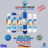 AQUA DEUTSCHE AÇIK KASA SU ARITMA CİHAZI 6 FİLTRE 12 AŞAMALI FİLTRE SETİ thumbnail 1
