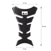Grippatch Aprilla, KTM, Kawasaki, Suzuki ile Uyumlu Universal 6D Karbon Tank Pad GC08 - 2
